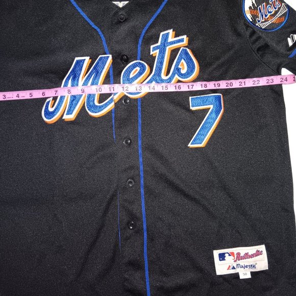 METS REYES # 7 BASEBALL JERSEY - Picture 10 of 11